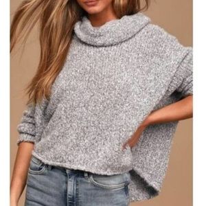 Free people cowl neck sweater